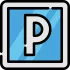 Parking category icon