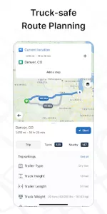 TruckMap  app screenshot 2