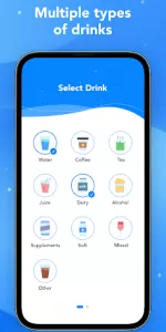 Water Tracker and Drink Alarm app screenshot 2