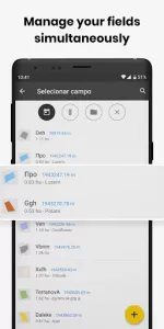 FieldBee tractor navigation app screenshot 3