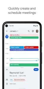 Google Calendar app screenshot 2