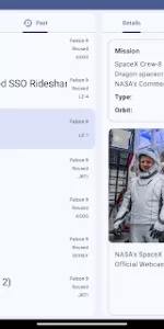 SpaceX  app screenshot 10
