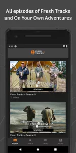Fresh Tracks+ app screenshot 3