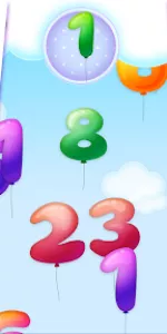 Baby Balloons pop app screenshot 2