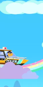 Dinosaur Police Car kids Games app screenshot 23