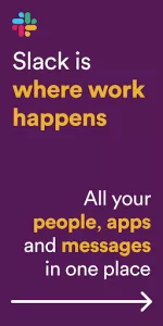Slack app screenshot 1