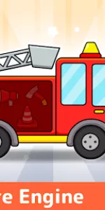 Kids Firefighter Truck Games app screenshot 13