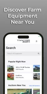 Tractor Zoom app screenshot 1