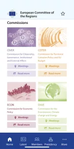 EU Committee of the Regions app screenshot 19
