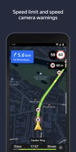 Yandex Navigator app screenshot 4