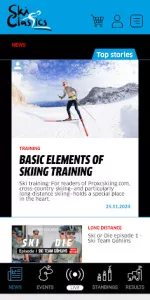 Ski Classics app screenshot 9