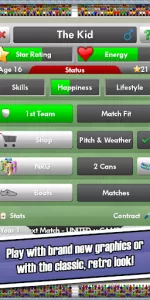 New Star Soccer app screenshot 2