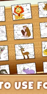 Africa Animals Games for Kids app screenshot 4