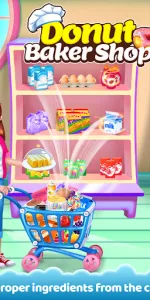 Donut Maker Bake Cooking Games app screenshot 23