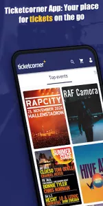 Ticketcorner  app screenshot 1