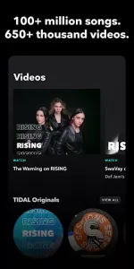 TIDAL Music app screenshot 4
