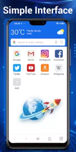 Web Browser & Explorer app screenshot 2