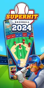 Super Hit Baseball app screenshot 1