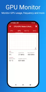 CPU/GPU Meter & Notification app screenshot 4