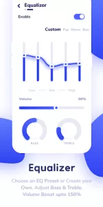 NYX Music Player app screenshot 5