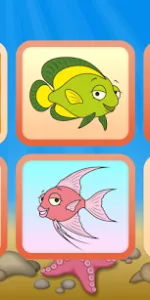 Ocean Memory Match app screenshot 2