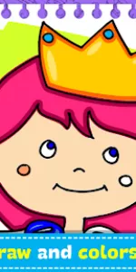 Princess Coloring Book & Games app screenshot 9