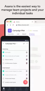 Asana app screenshot 1