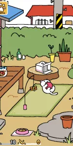 Neko Atsume app screenshot 1