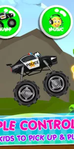 Monster Trucks Game for Kids 2 app screenshot 23