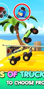 Monster Trucks Game for Kids 3 app screenshot 2