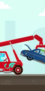 Dinosaur Rescue Truck Games app screenshot 22