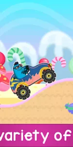 Kids Monster Truck Racing Game app screenshot 15