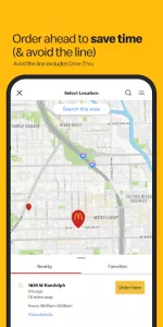 McDonald's app screenshot 2