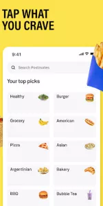 Postmates  app screenshot 4