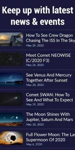 Star Walk 2 Ads+ Sky Map View app screenshot 3