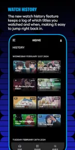 HIDIVE app screenshot 5