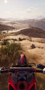 Desert Motocross Bike Stunts app screenshot 2