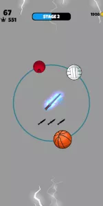 Knife vs Balls app screenshot 2