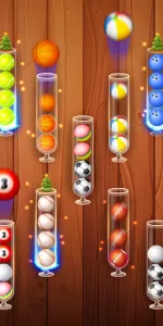 Color Ball Sort Wooden Puzzle app screenshot 22