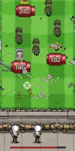 Zombie War Idle Defense Game app screenshot 2