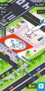 Airport Inc. Idle Tycoon Game app screenshot 20