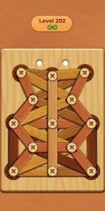 Wood Screw Puzzle app screenshot 6