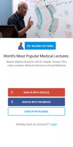 Dr. Najeeb Lectures app screenshot 9