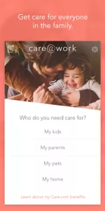 Care@Work Benefits by Care.com app screenshot 2