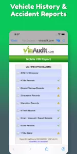 VIN Check Report for Used Cars app screenshot 3