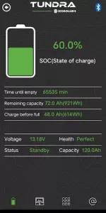 Ecosolaris TUNDRA Lithium app screenshot 4