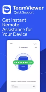 TeamViewer QuickSupport app screenshot 1