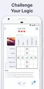 Logic Puzzles  app screenshot 1