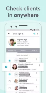 Mindbody Business app screenshot 2