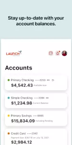 Launch Credit Union app screenshot 3